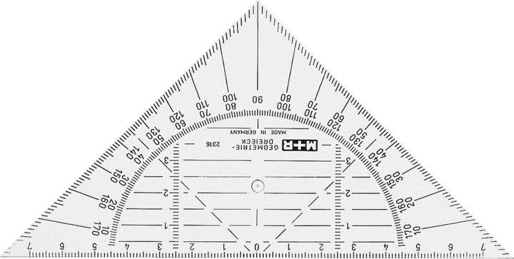 Produktbild Westcott Geodreieck (160 mm)