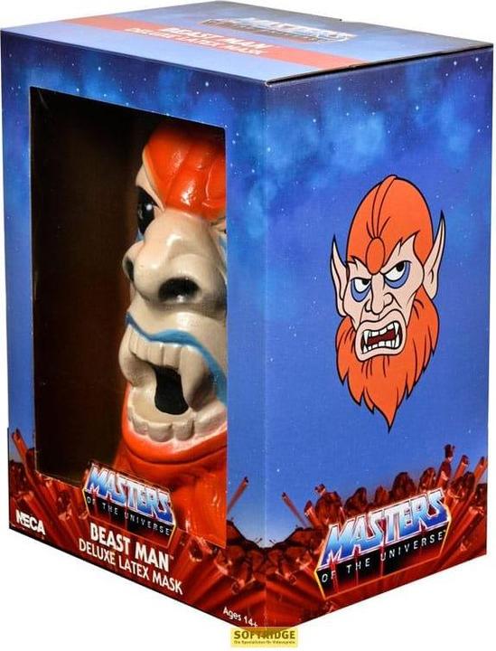 Immagine prodotto Neca Masters of the Universe réplique masque en latex Deluxe de Beastman (Nessuna classe di protezione ufficiale, 1 x)