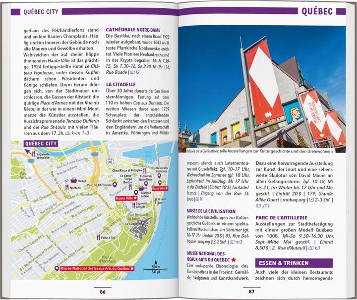 Produktbild Reiseführer Kanada Ost, Montreal, Toronto, Québec (Deutsch, Karl Teuschl, 2023)
