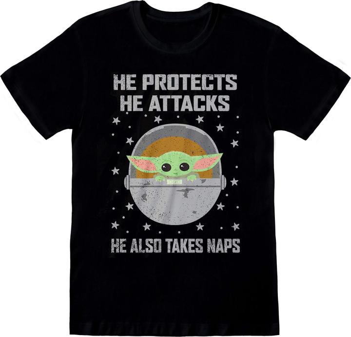 Produktbild Star Wars Protects And Attacks TShirt (L)