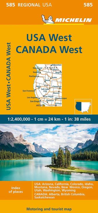 Produktbild Michelin USA West, Kanada West