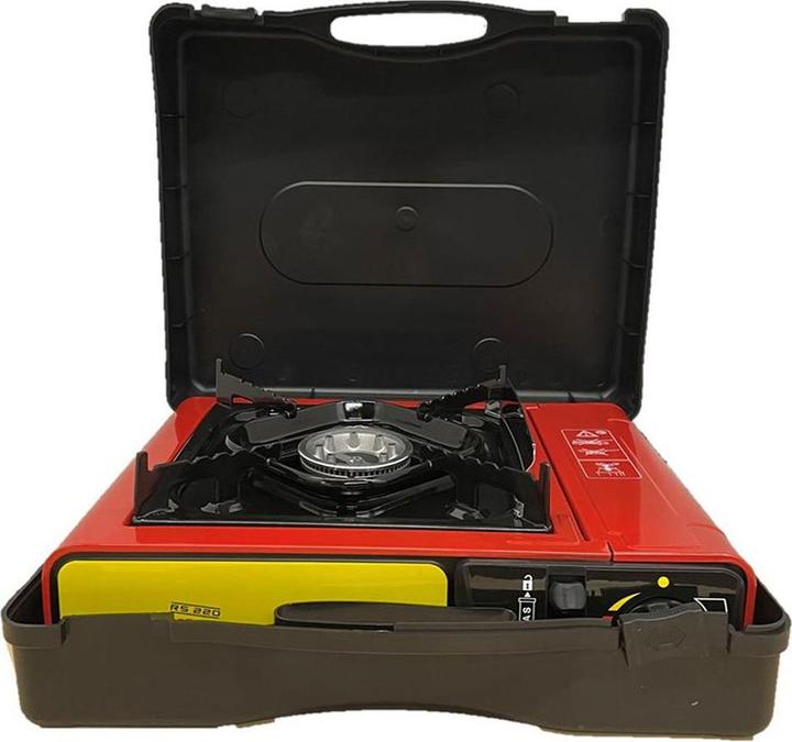 Produktbild Rothenberger Industrial Gas Camping Kocher Gourmet Piezo RS 220 1500003730 Edelstahl