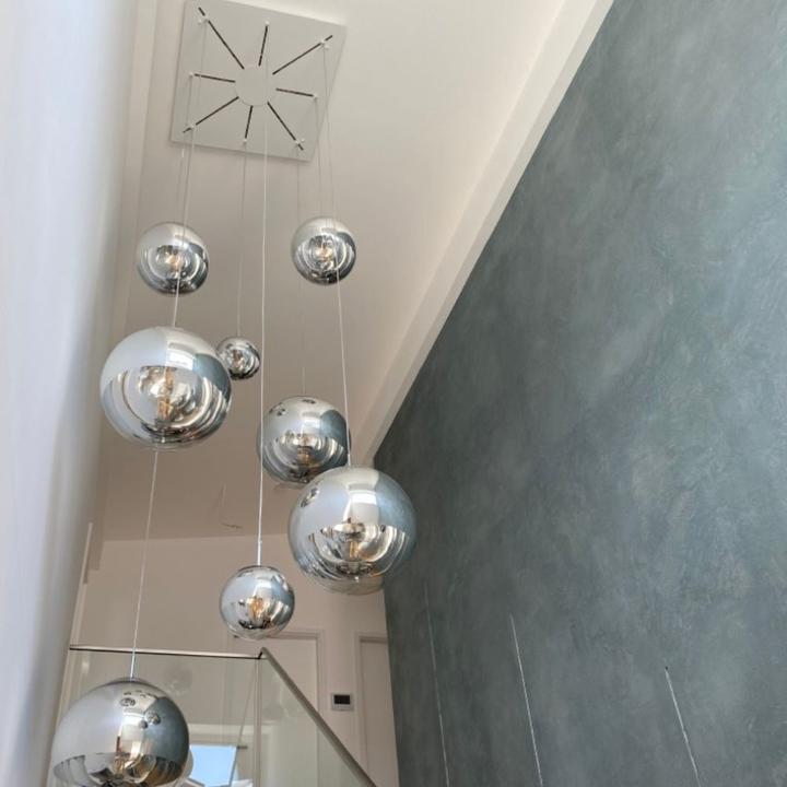 Image du produit s.luce Progress Lampe suspendue Verre avec dégradé de couleurs (E27)