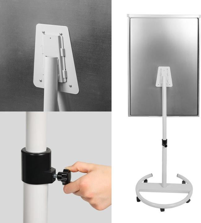 Actual product image Dönges mobiles Whiteboard mit Flipchartfunktion und Zubehör zum Beschriften