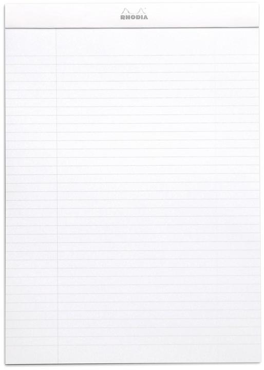 Valeurs nutritives et ingrédients Rhodia Blocs agrafés 80 g Basics (A4+, À rayures)