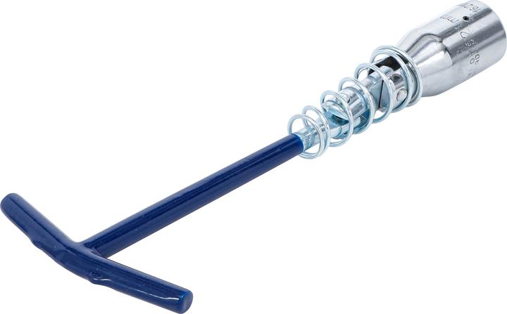 Image du produit BGS Clé pour bougies d’allumage avec poignée T, ressort articulé 16 mm / 21 mm