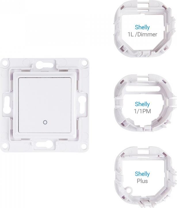 Produktbild Shelly Wall switch 1 - white