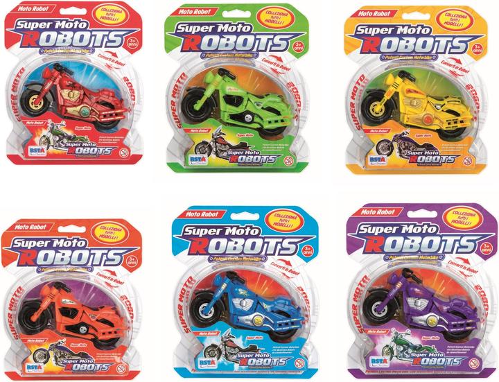 Actual product image Rs Toys Super Moto Robots Display