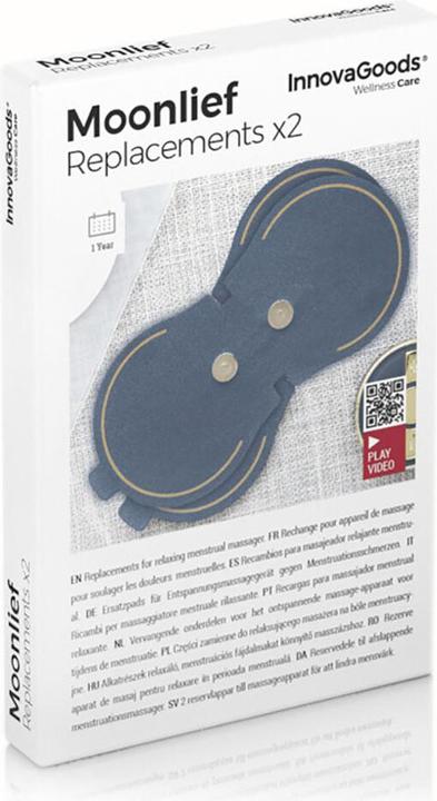 Actual product image InnovaGoods Moonlief Menstrual Relaxing Massager Patches