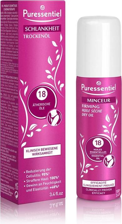 Image du produit Puressentiel Huile sèche amincissante (Huile pour le corps, 100 ml)