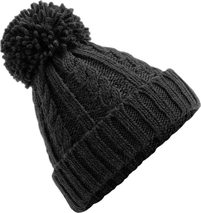Beechfield Zopfmuster Melange Beanie (One Size)