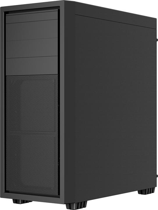 Actual product image Gembird Fornax K500 ATX Computer Case Midi Tower Black (ITX, E-ATX, ATX, mATX)