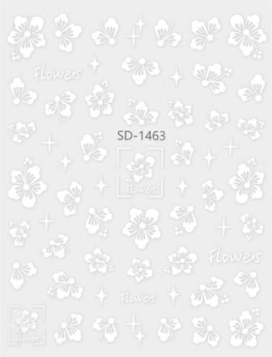 Produktbild Nagellack24 Nail Art Sticker Selbstklebend Flowers