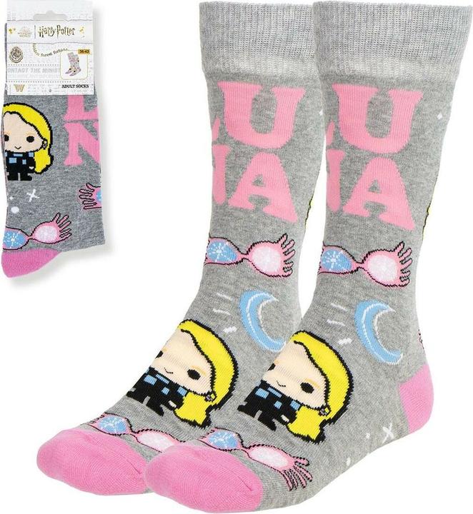 Cerdá Harry Potter Socken Luna Chibi 36-43 (Einzelpack, 36 - 43)