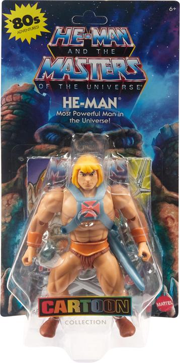 Image du produit Mattel Masters of the Universe Origins figurine Cartoon Collection: He-Man