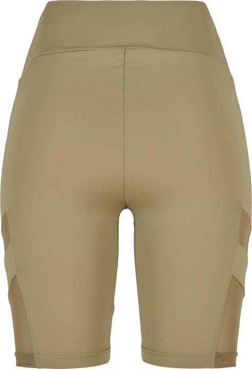 Immagine prodotto Urban Classics Pantaloncini da ciclismo a vita alta in rete da donna - 12486 (L)