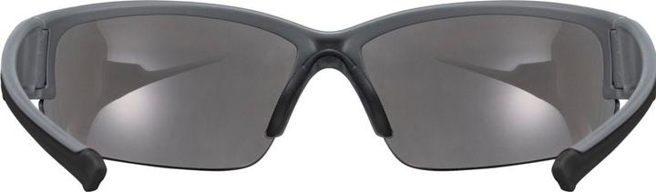Actual product image Uvex Sports sportstyle 215 (Grey, Mat, Litemirror Silver)