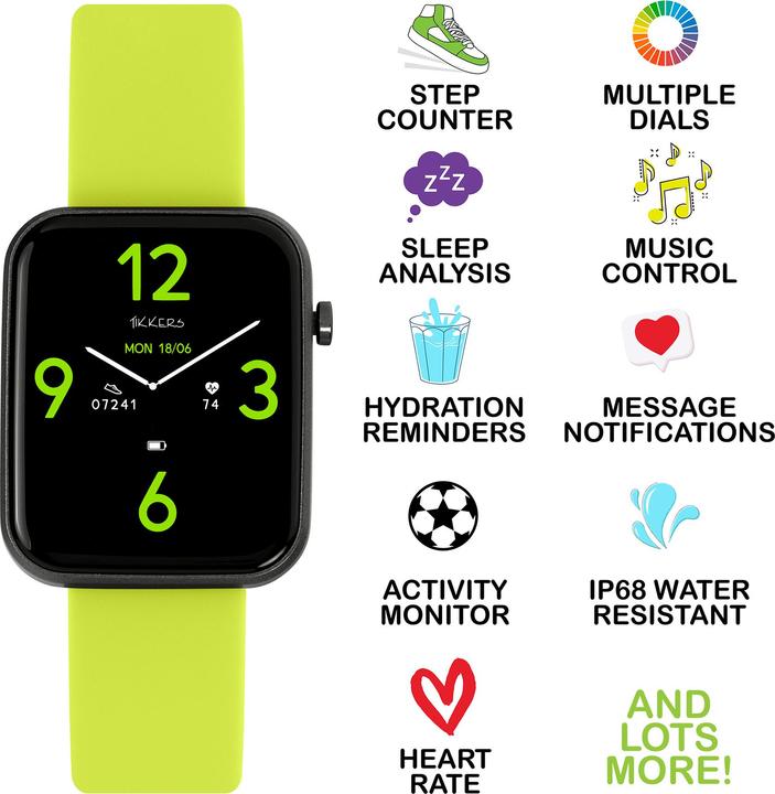 Actual product image Tikkers Smart Watch Series 13 Silicone Strap