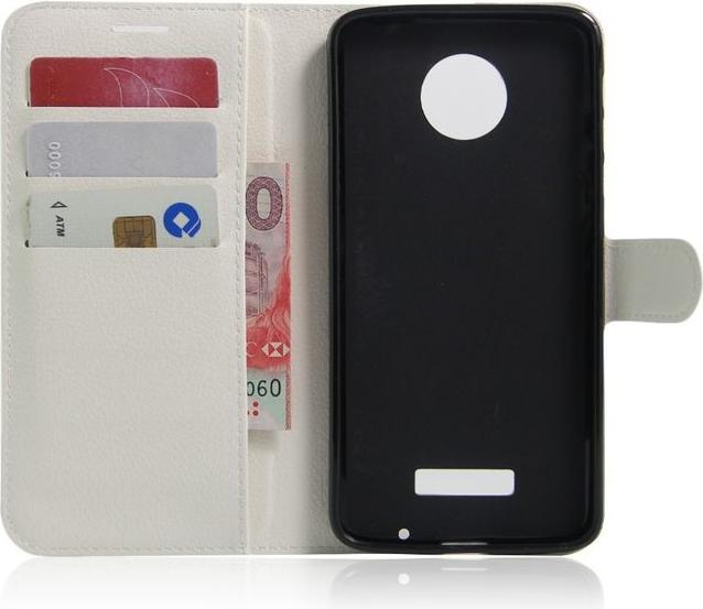 Actual product image MU Classic Leather cover with litchite texture (Motorola Moto Z Play)