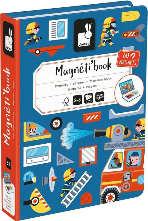 Janod Magnetic book fireworks (German)