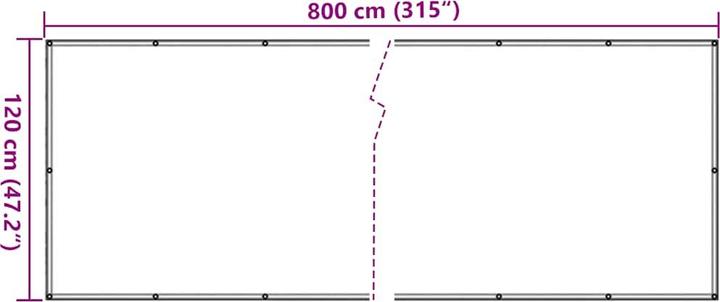 Actual product image VidaXL Kismet (1200 cm)