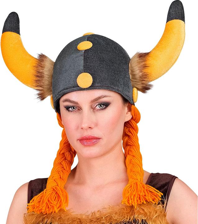 Image du produit Widmann Wikingerhelm Mit Zöpfen