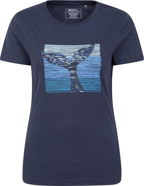 Immagine prodotto Mountain Warehouse Maglietta organica Donna/Ladies Whale Tail (34 D)