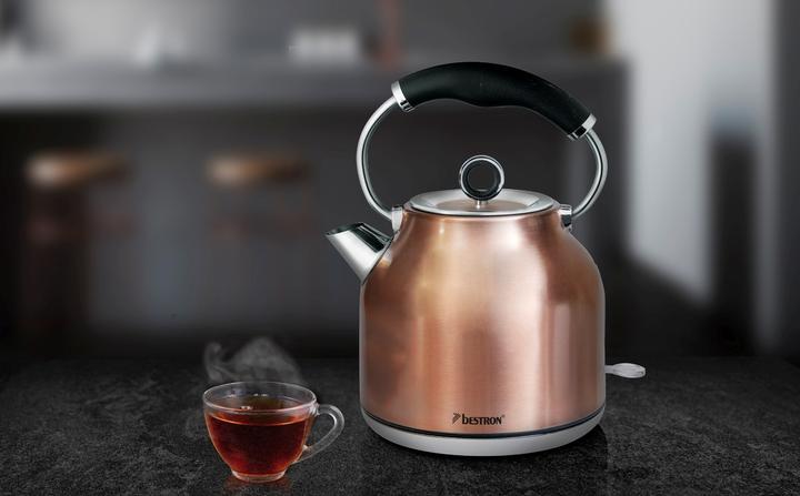 Image du produit Bestron AWK2200CO Bouilloire en cuivre (1.70 l)