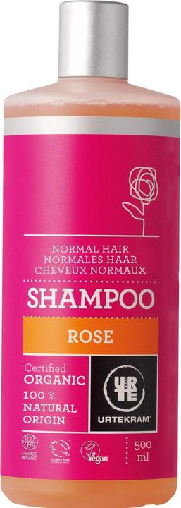 Urtekram Rosenshampoo Normales Haar Bio (500 ml, Flüssiges Shampoo)