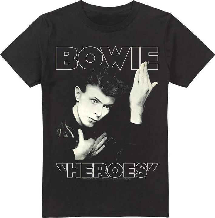 Image du produit David Bowie - T-shirt HEROES COVER - Homme (S)