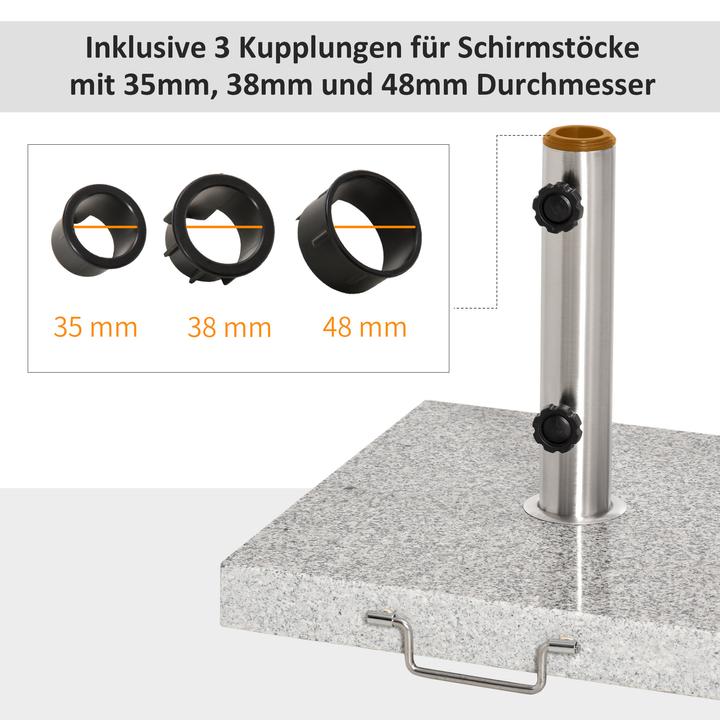 Produktbild Outsunny Sonnenschirmständer