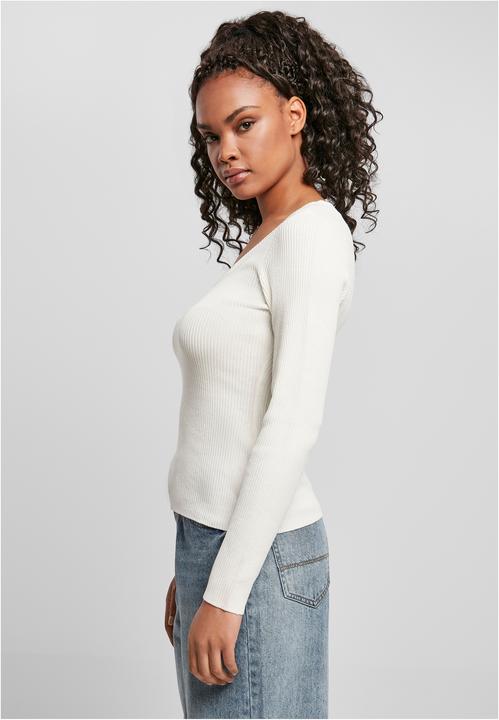 Actual product image Urban Classics Ladies Wide Neckline Sweater - 13809 (XS)