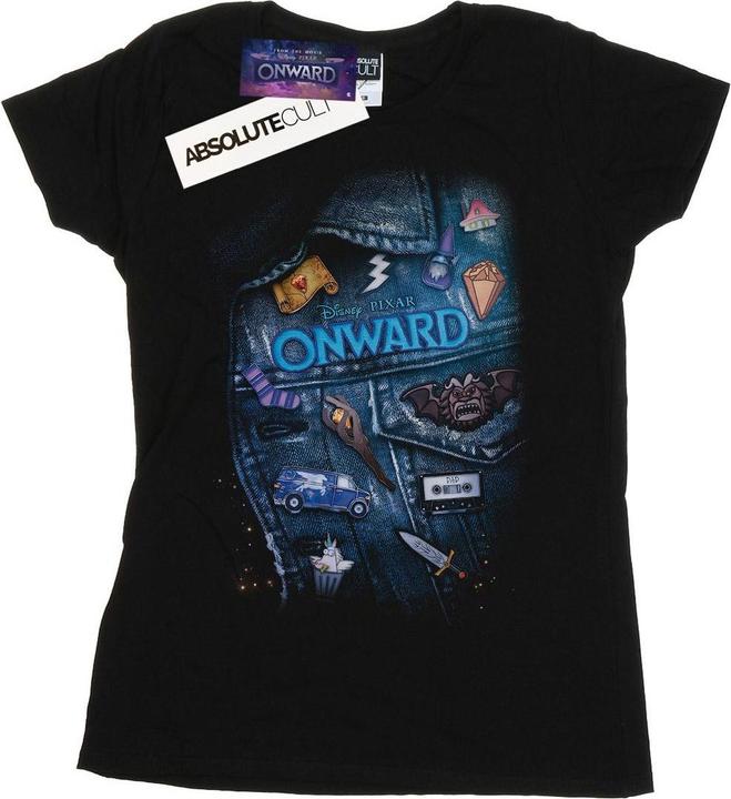 Actual product image Disney Womens/Ladies Onward Jacket Detail Cotton T-Shirt (XL)