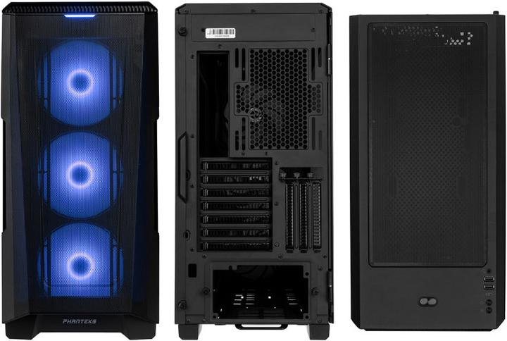 Actual product image Phanteks Eclipse P500A D-RGB Midi Tower, Tempered Glass (ATX, mATX, Mini-ITX)