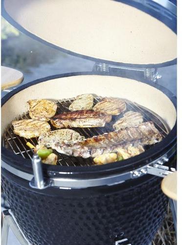 Produktbild Buschbeck Kamado Set, 8-teilig, Schwarz, Grillfläche: 47 cm² (470 mm)