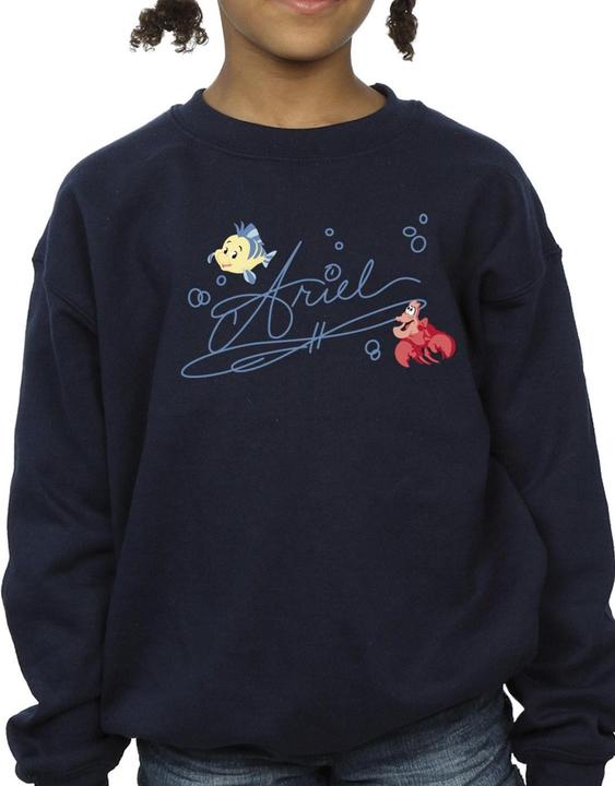 Produktbild Disney The Little Mermaid Ariel Sweatshirt Mädchen (140, 146)