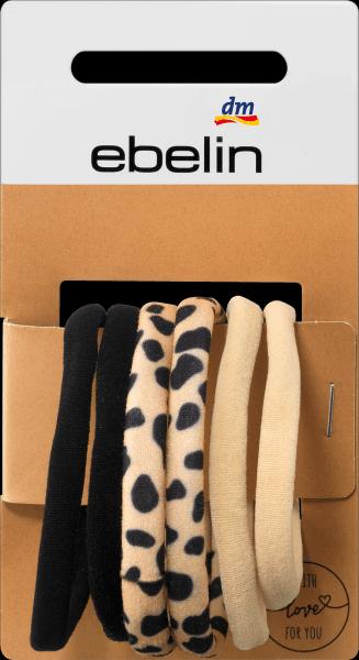 Immagine prodotto dm ebelin Ebelin, elastici per capelli, look leo, 6 pezzi (Elastico per capelli)