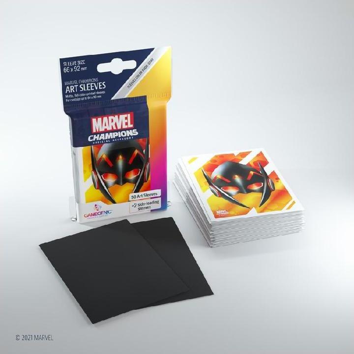 Image du produit Gamegenic GGS15005ML - Pochettes Marvel Champions Art - Wasp (50 pochettes)