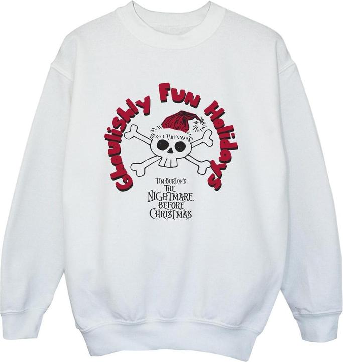 Image du produit Disney - Sweat THE NIGHTMARE BEFORE CHRISTMAS GHOUISHLY FUN HOLIDAYS - Garçon (152, 158)