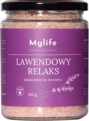 Image du produit Mglife Sel de bain Magnésium Lavande Relax 540g (Sel de bain)