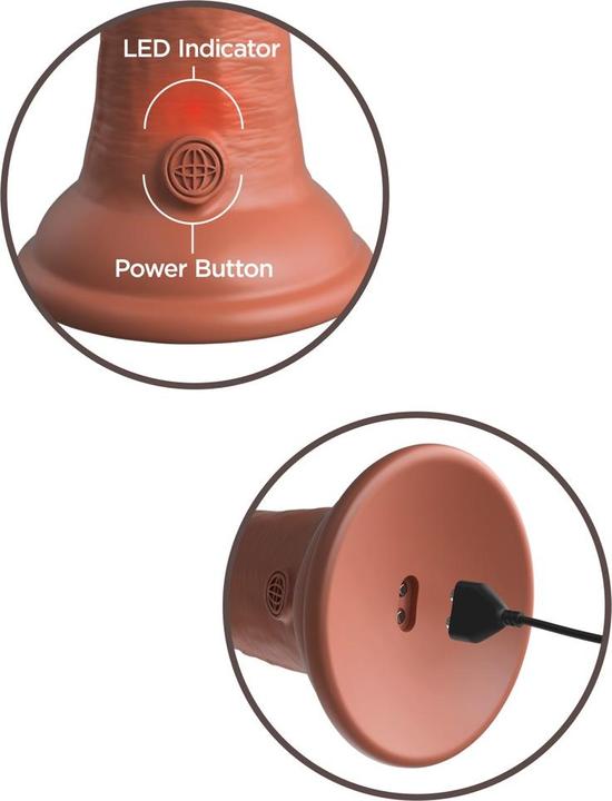 Produktbild Pipedream 6 inch Vibrating + Dual Density Vibrator
