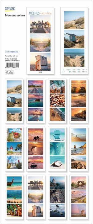 Produktbild Verlag Bildkalender Meeresrauschen 2026, Papierformat: Kein