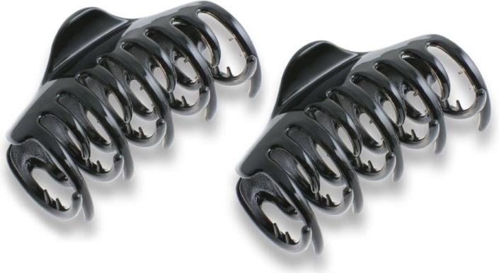 Image du produit Trisa Pince à cheveux ronde grande 80 mm noir 2 pcs. (2 pcs)