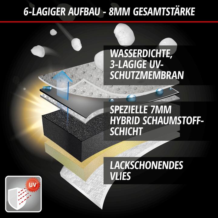 Immagine prodotto Walser Telone antigrandine per auto, protezione UV ibrida, protezione antigrandine per garage taglia L