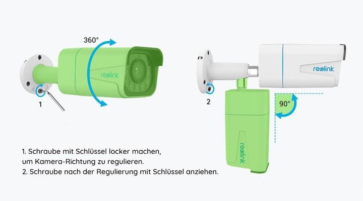 Actual product image Reolink P430-4K 8MP (3840 x 2160 pixels)