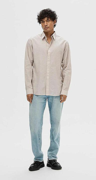 Actual product image Selected Homme Linen mix shirt (XXL)