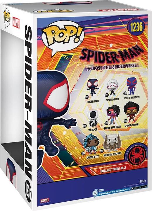 Actual product image Funko POP Marvel Spiderman Across the Spiderverse Spider-Man 25cm