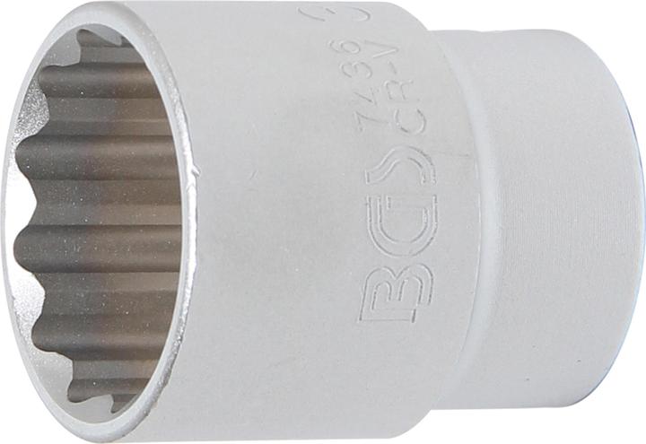 BGS Douille pour clé, douze pans 20 mm (3/4") 36 mm (36 mm)