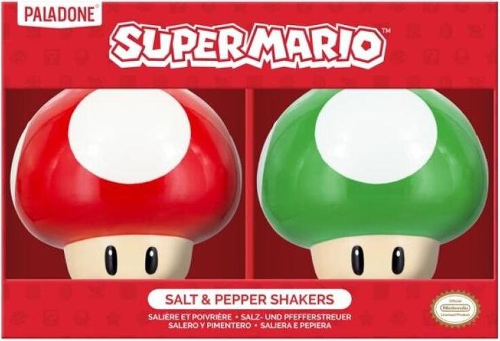 Produktbild Paladone Products Nintendo - Super Mario - Salière et poivrière en céramique Champignons (Salz, Pfeffer)