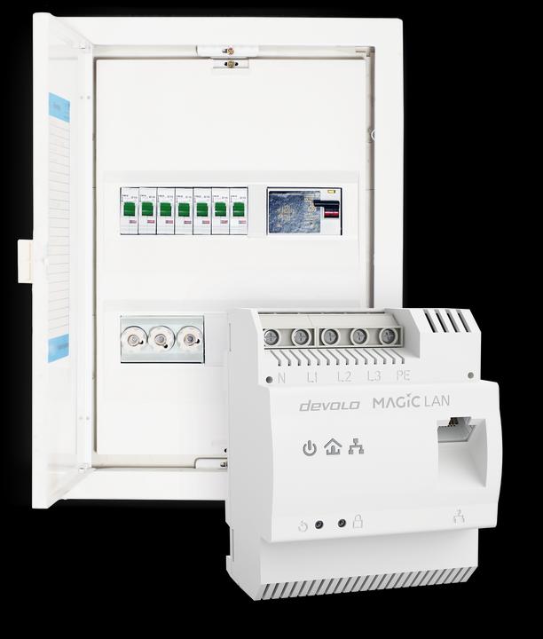 Actual product image Devolo Magic 2 LAN DINrail (2400 Mbit/s)